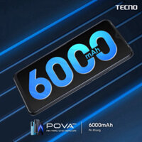 (xả kho) Điện Thoại Tecno Pova Neo (4GB+3GB)/64GB | (6GB+5GB)/128GB Pin  6000mAh - Ram mở rộng - BH 13 Tháng