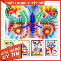 [XẢ KHO+FREE SHIP] Đồ chơi xếp hình nấm cho be sang tao