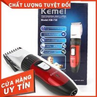 [XẢ KHO+FREE SHIP]  Tông Đơ Kemei 730 thông minh an toàn dễ sử dụng