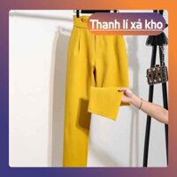 [Xả Kho – Freeship] QUẦN BAGGY CẠP BÈO XẾP LY SIÊU HOT | Thiết Kế Siêu Xinh - Co Giãn - Thoải Mái Khi Mặc | H004