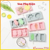 [XẢ KHO] 💥[GIÁ SIÊU RẺ]💥Khuôn Làm Kem Silicon HÌnh NGộ Nghĩnh Mẫu Mới 2020💥SIÊU HOT💥