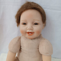 {Xã Kho Giảm 90%}  Búp Bê Thân Gòn Mềm Mại Mắt 3D Cười 2 Răng 55 cm = 22 inch NPK Reborn Vinyl Doll PVN4449