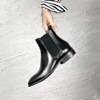 [Xả Kho] Giày Chelsea Boot nam da bò cao cấp - Đế phíp gỗ làm thủ công bằng tay