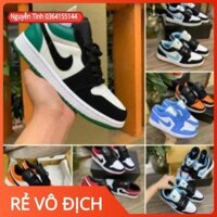 [Xả Kho] Giày jordan 1 cổ thấp❤️full bill + box❤️ giày thể thao jordan low [ảnh thật + video]  .