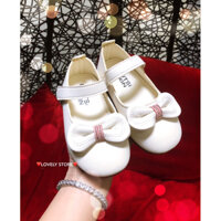 {XẢ KHO: GIÀY LẺ SIZE} Giày Búp Bê Công Chúa Cho Bé Gái. Giày búp bê Đính Nơ phong cách hàn quốc dễ thương Cho Bé Gái