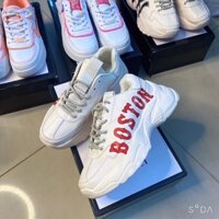 (xả kho) Giày thể thao Boston 2 màu trắng, sữa