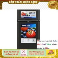 xả kho HR T6120TDG - Tủ Lạnh Funiki 120L HR T6120TDG (Làm lạnh gián tiếp, Non – Inverter) - Giao Hàng Miễn Phí HCM