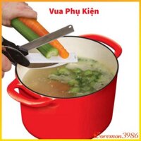 [XẢ KHO] Kéo cắt rau củ đa năng Clever Cutter 2 trong 1