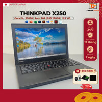 [Xả kho] Laptop cũ Lenovo Thinkpad X250 I5-5300U/8GB/256GB SSD/12.5 inch nhỏ gọn, siêu bền