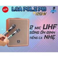 [Xả Kho] Loa Kéo Xách Tay POL.Z P18 hệ thống 3 loa 3 đường tiếng,1 loa bass, 1 loa trung và 1 loa treble công suất 120w