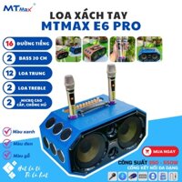 [Xã Kho] Loa Xách Tay Karaoke MTMAX E6 Pro 16 Loa âm thanh sắc nét loa hát karaoke cực hay