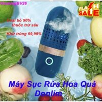 [XẢ KHO] Máy Rửa Rau Quả Donlim, Máy Tiệt Trùng, Khử Thuốc Trừ Sâu Tự Động Bằng Công Nghệ Điện Phân