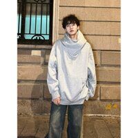 [XẢ KHO NGHỈ BÁN] Hoodie nam nữ unisex cổ trùm mặt Ninja dáng rộng, áo hoodie Ninja unisex form rộng W103