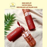 [Xả kho nghỉ Tết] Combo 2 Son kem lì Cathy Doll Air Relax Lip Blur màu #12
