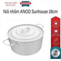 Xã Kho Nồi nhôm ANOD Sunhouse size 28cm SHG2728SA