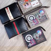 XẢ KHO SALE RẺ VÔ ĐỊCH Túi cầm tay đựng ipad nam nữ túi cultch hoạ tiết nhiều màu hàng cao cấp kèm hộp