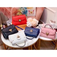 XẢ KHO SALE RẺ VÔ ĐỊCH Túi xách nữ đeo chéo GEORGES Khoá gập in logo hàng cao cấp fullbox có hộp