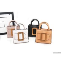 XẢ KHO SALE RẺ VÔ ĐỊCH Túi xách nữ đeo chéo QC dáng Hộp Khóa vuông Da mịn màu sắc trẻ trung hàng đẹp