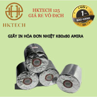 [XẢ KHO SET 10 CUỘN] Giấy in hoá đơn nhiệt K80x80 AMIRA, giấy in bill K80x80