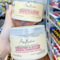 Xả khô SheaMoisture Shea Moisture Jamaican Black Castor Oil Reparative Leave-In Conditioner 340ml
