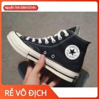 [Xả Kho Siêu Khủng ] Giày CV Classic All Star Đen Cổ Cao Nam Nữ, giày thể thao nam nữ  .