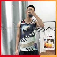 XẢ KHO THANH LÝ Áo sát nách tanktop lưới body nam tập gym thể thao chất cotton xuất khẩu