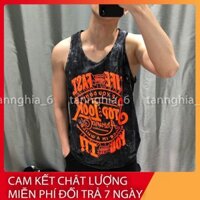 XẢ KHO THANH LÝ Áo sát nách body nam tập gym thể thao chất cotton SNTL21 FREESIZE 50-75KG