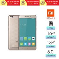 [Xả Kho Thanh Lý] - Bộ Combo 2 Sản Phẩm Điện Thoại Xiaomi Redmi 3 (2GB/16GB) Cài Sẵn Tiếng Việt - Hàng Chính Hãng