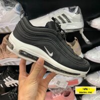 XẢ KHO THANH LÝ (FULL BOX) giày AIR MAX 97 đen đế trắng [XIÊU RẺ]