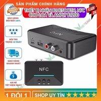 Xả Kho- Thiết bị nhận Bluetooth, NFC cho loa và Amply BT200 - Hộp Bluetooth âm thanh không dây BT200 NFC V5.0 -DC4085