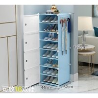 “XẢ KHO” TỦ GIÀY NHỰA LẮP GHÉP 8 NGĂN ĐỰNG GIÀY DÉP (để được 16 đôi)