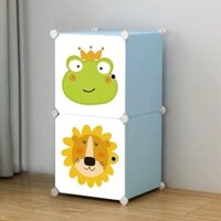 [XẢ KHO]- TỦ NHỰA GHÉP 2 Ô ĐỰNG QUẦN ÁO, ĐỒ CHƠI, ĐỒ TRANG TRÍ. Inbox chọn mẫu và Size