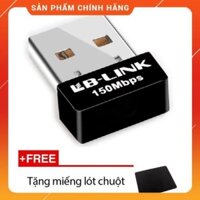 Xả Kho- Usb thu wifi LB-LINK BL-WN151 Nano Tặng miếng lót chuột-DC232L