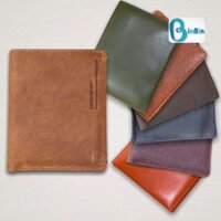 XẢ KHO Ví bóp nam da bò thật cao cấp lóp lót trong cũng bằng da