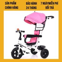 [Xả Kho] Xe đẩy cho bé ba bánh 3 in 1 ,có mái che , vòng đai an toàn,có bàn đạp , phù hợp cho trẻ từ 1-5 tuổi