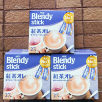 💕XẢ KHO💕(HSD 06/2025) Bột Hồng Trà Sữa Hòa Tan Blendy Stick 256.5g Hộp 27 Gói Nhật Bản