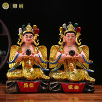 Xà lão thái gia thái nãi tượng phụng gia dụng 12 inch 30 cm thân rắn ở nhà phòng khách trang trí tượng Phật nhựa cây