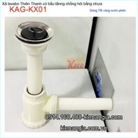 Xả lavabo nhựa giá rẻ KAG-KX01