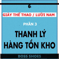 XẢ LỖ █ ( XẢ KHO LẺ SIZE - số 6 ) Giày thể thao sneaker , giày lười slipon NAM mới đẹp còn ít lẻ size các mã ,hàng tồn x