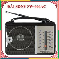 [XẢ LỖ] Đài RADIO FM Sony SW-606AC Cao Cấp Đài Xách Tay Đài FMAM Nhỏ Gọn Khả Năng Bắt Sóng Tốt Cho Âm Thanh Trong Rõ Ràng. Nhiều Kênh Và Băng Tần Cho Bạn Điều Chỉnh Dò Tìm Món Quà Đầy Ý Nghĩa Cho Các Cụ.