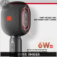 XẢ LỖ █ Micro Hát Karaoke Bluetooth KMC500 Phiên Bản Thần Tượng, Kèm Loa Cao Cấp, Chất Lượng Âm Thanh Trong BH 12 T