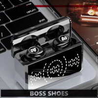XẢ LỖ █ Tai nghe Bluetooth không dây GS5 TWS 5.2 True Wireless cảm ứng chống nước pin trâu sạc được tích hợp pin 25