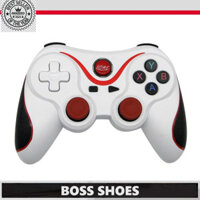 XẢ LỖ █ Tay Cầm Chơi Game X3 ( TRẮNG ) Bluetooth Cho Smartphone, PC, Laptop, Android, IOS, Windows