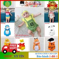 (XẢ LỖ TOÀN BỘ) Tổng hợp body thú kèm mũ cho bé yêu 6-14kg...