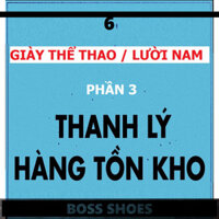 XẢ LỖ  ( XẢ KHO LẺ SIZE - số 6 ) Giày thể thao sneaker , giày lười slipon NAM mới đẹp còn ít lẻ size các mã ,hàng tồn x