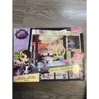 (Xả Lỗ)(Giá gốc 589k) Đồ chơi Hồ bơi trong nhà , Câu lạc bộ khiêu vũ Littlest pet shop chính hãng Hasbro