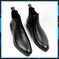 Xả Mới - Giày chelsea boot nam da mờ AL6 " ' y