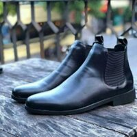 Xả Mới - Giày Nam - Giày Cao Cổ Da Bò Bảo Hành 12-Chelsea Boots AL6 "  𝄪 XX