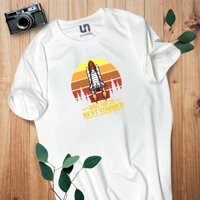 XẢ NHANH Lunisolar - Áo thun Cotton Nữ Spacecraft Sunset Retro - Phi Thuyền Không Gian giá sốc