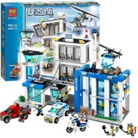 xả nốt hàng - bộ lắp ráp mô hình lego trụ sở cảnh sát thành phố